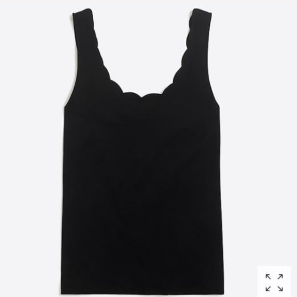 J.Crew Scalloped Tank